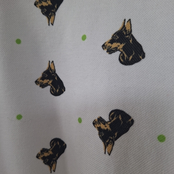 Nike Mens Slim Fit Polo All Over Doberman Print Moisture Wicking Size XXL - Picture 6 of 9
